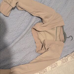 Beige Long-Sleeve Jacket
